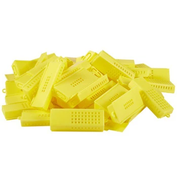 100 Pcs Bee Tools Beekeeping Transport Cages Queen Bee Cages Bee Hive Yellow Bee Isolated Cage Beekeeping
100 Pcs Bee Tools Beekeeping Transport Cages Queen Bee Cages Bee Hive Yellow Bee Isolated Cage Beekeeping