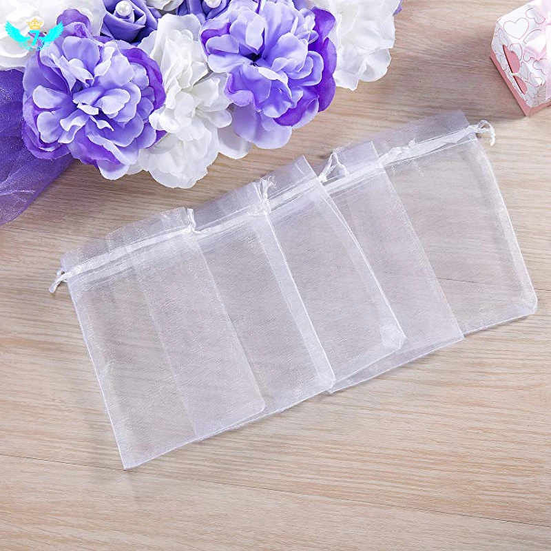 Gift Bags Small 100 Pcs Organza Bags White Drawstring Small Favour Bags-Perfect for Wedding Party, Jewellery Pouch (10 x 15 cm)
Gift Bags Small 100 Pcs Organza Bags White Drawstring Small Favour Bags-Perfect for Wedding Party, Jewellery Pouch (10 x 15 cm)