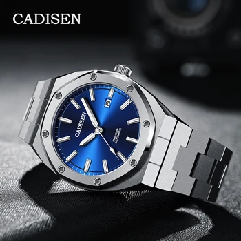 CADISEN 42MM Men's Watches Top Brand Luxury Mechanical Automatic Watch Men NH35 Stainless Steel Waterproof Business Wristwatch
CADISEN 42MM Men's Watches Top Brand Luxury Mechanical Automatic Watch Men NH35 Stainless Steel Waterproof Business Wristwatch
