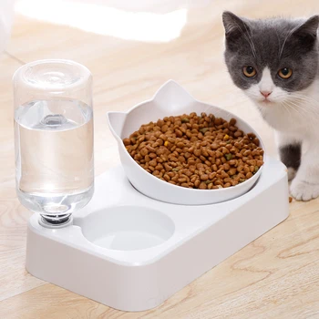 Pet Bowl Automatic Feeder Dog Cat Food Bowl With Water Dispenser Cat Dog Drinker Pet Double Bowl Feeding Accessories Pet Tools
Pet Bowl Automatic Feeder Dog Cat Food Bowl With Water Dispenser Cat Dog Drinker Pet Double Bowl Feeding Accessories Pet Tools