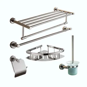Free Shipping YUJIE ZHHY1088 stainless steel upgrade thickened towel rack bathroom towel rack bathroom hardware set
Free Shipping YUJIE ZHHY1088 stainless steel upgrade thickened towel rack bathroom towel rack bathroom hardware set