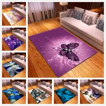 3D Carpets Living Room Butterfly Purple Carpet Lounge Rug Bedroom Area Rugs Kids Playing Floor Mat Non-Slip Entrance Doormat
3D Carpets Living Room Butterfly Purple Carpet Lounge Rug Bedroom Area Rugs Kids Playing Floor Mat Non-Slip Entrance Doormat