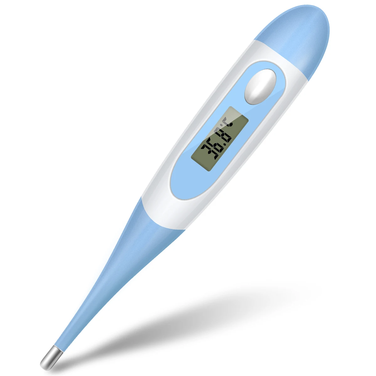 Digital Medical LCD Display Thermometer Washable Flexible Tip Beep Prompt Suitable For Armpit Oral Temperature Measurement Tools
Digital Medical LCD Display Thermometer Washable Flexible Tip Beep Prompt Suitable For Armpit Oral Temperature Measurement Tools