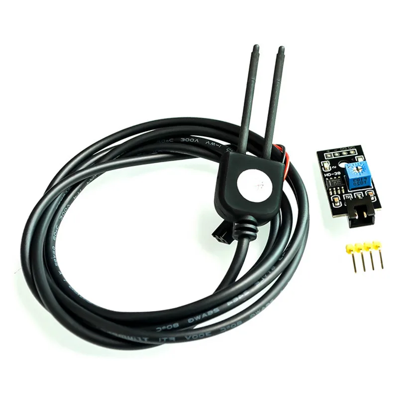 Soil Detector Module and Soil Moisture Sensor Soil Moisture Test Soil Humidity Test Corrosion Resistance Probe For Arduino
Soil Detector Module and Soil Moisture Sensor Soil Moisture Test Soil Humidity Test Corrosion Resistance Probe For Arduino