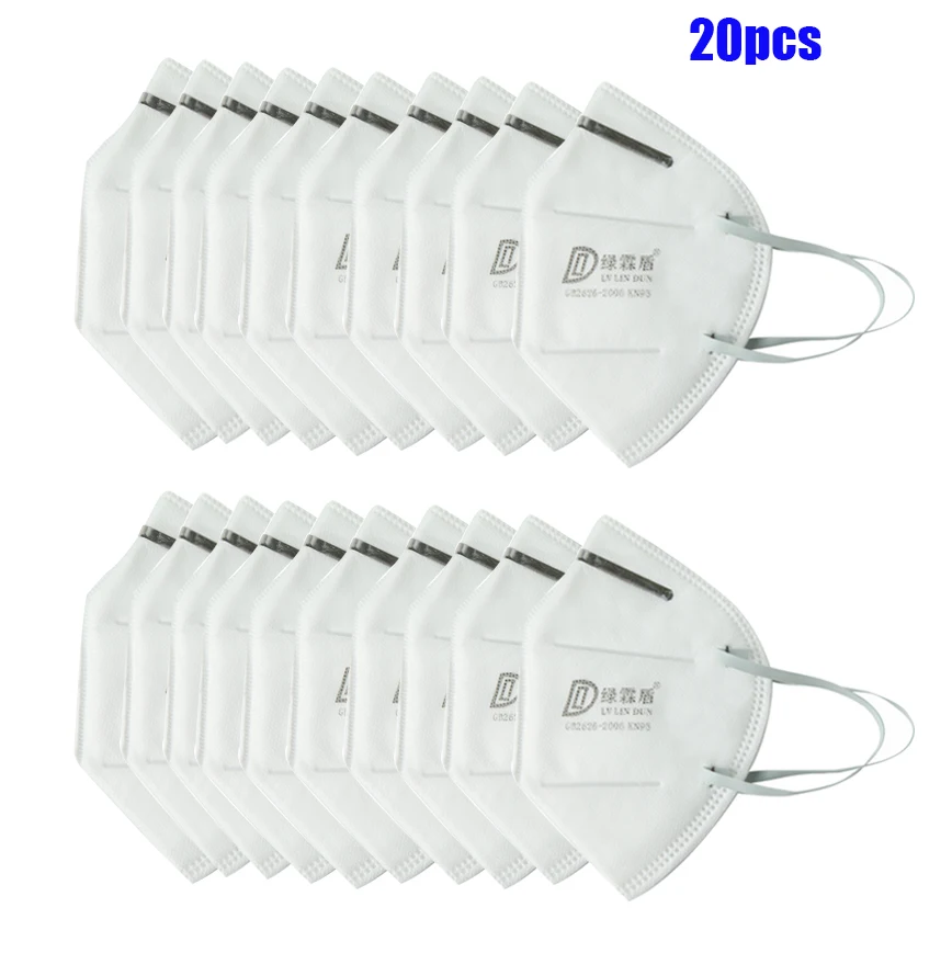 20pcs KN95 Mask FFP2 N95 Respirator Protective Strong Earloop Face Masks Mouth Fliters 95% PM2.5 Mascarilla FFP3KF94 Test Report
20pcs KN95 Mask FFP2 N95 Respirator Protective Strong Earloop Face Masks Mouth Fliters 95% PM2.5 Mascarilla FFP3KF94 Test Report