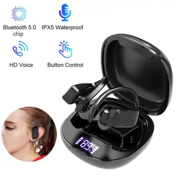 Bluetooth 5.0 Headset TWS Wireless Earphones Earbuds Stereo Headphones Ear Hook For Xiaomi Huawei 
Bluetooth 5.0 Headset TWS Wireless Earphones Earbuds Stereo Headphones Ear Hook For Xiaomi Huawei