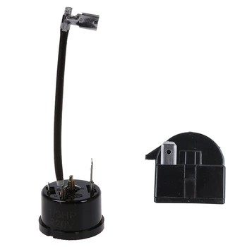 Compressor Thermal Overload Protector for HX1/3HP Refrigerator & 3PIN Terminals Refrigerator PTC Starter Relay 12 Ohm Resistance
Compressor Thermal Overload Protector for HX1/3HP Refrigerator & 3PIN Terminals Refrigerator PTC Starter Relay 12 Ohm Resistance