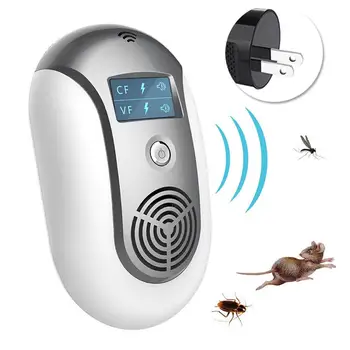 Home Ultrasonic Pest Repeller Mosquito Mouse Rat Cockroach Control Insect Reject Home durable Insect repellent device tools
Home Ultrasonic Pest Repeller Mosquito Mouse Rat Cockroach Control Insect Reject Home durable Insect repellent device tools