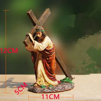 Resin Cross Crucifix Jesus Statue Figurine Christian Automobiles Decoration Furnishing Accessories Gift 
Resin Cross Crucifix Jesus Statue Figurine Christian Automobiles Decoration Furnishing Accessories Gift