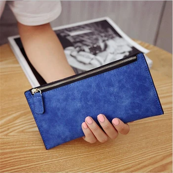 Fashion PU Leather Wallet Coin Purse Candy Color Long Wristlet Wallet Lady Credit Card Coin Wallet Clutch Zipper Purse Handbag
Fashion PU Leather Wallet Coin Purse Candy Color Long Wristlet Wallet Lady Credit Card Coin Wallet Clutch Zipper Purse Handbag
