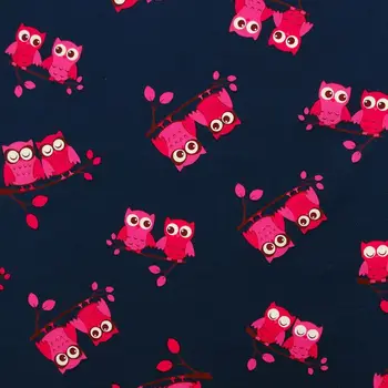 1 yard Cotton Fabric for sewing pathwork, dress, cloth, bedding - Owls on the tree (blue background) (width=140cm)
1 yard Cotton Fabric for sewing pathwork, dress, cloth, bedding - Owls on the tree (blue background) (width=140cm)