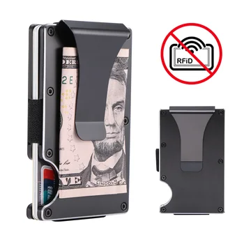Metal Metal Mini Money Clip Fashion Credit Card Protection Bank Card Case Anti-theft men business cards wallet Blocking
Metal Metal Mini Money Clip Fashion Credit Card Protection Bank Card Case Anti-theft men business cards wallet Blocking