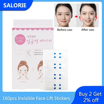160pcs Face Slimmer Neck Chin Lift Tapes Facial Sticker V Facial Lifting Tool Shaper Artifact Sticker Anti Wrinkle Sagging
160pcs Face Slimmer Neck Chin Lift Tapes Facial Sticker V Facial Lifting Tool Shaper Artifact Sticker Anti Wrinkle Sagging
