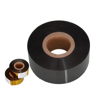 Black Width 25mm length 100m thermal transfer ribbon for packing bags
Black Width 25mm length 100m thermal transfer ribbon for packing bags