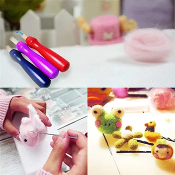 Nonvor 117pcs 6 Color Wool Roving Needle Felting Fabric Craft Starter Kit Spinning Sewing Needlework Accessories
Nonvor 117pcs 6 Color Wool Roving Needle Felting Fabric Craft Starter Kit Spinning Sewing Needlework Accessories
