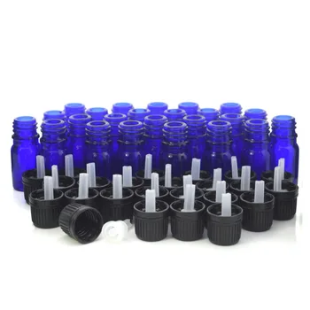 24pcs 5ml Cobalt blue Glass bottles Vials Containers with euro dropper black tamper evident cap for essential oils aromatherapy
24pcs 5ml Cobalt blue Glass bottles Vials Containers with euro dropper black tamper evident cap for essential oils aromatherapy