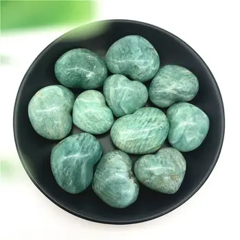 1PC 20-40g Natural Beautiful Amazonite Quartz Crystal Heart Polished Stone Healing Natural Stones and Minerals
1PC 20-40g Natural Beautiful Amazonite Quartz Crystal Heart Polished Stone Healing Natural Stones and Minerals
