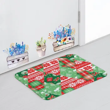 Luxury Custom Geometric Floor Mat Red Tree Candy Plaid Christmas Kitchen Mat Home Coral Fleece Quick-Drying 50*80Cm Door Mat
Luxury Custom Geometric Floor Mat Red Tree Candy Plaid Christmas Kitchen Mat Home Coral Fleece Quick-Drying 50*80Cm Door Mat