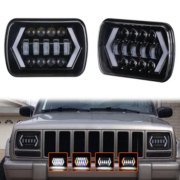 Manufacturers selling 5 x7jeep headlight 7 inch square lamp pickup SUV cross-country modified special LED car headlights
Manufacturers selling 5 x7jeep headlight 7 inch square lamp pickup SUV cross-country modified special LED car headlights