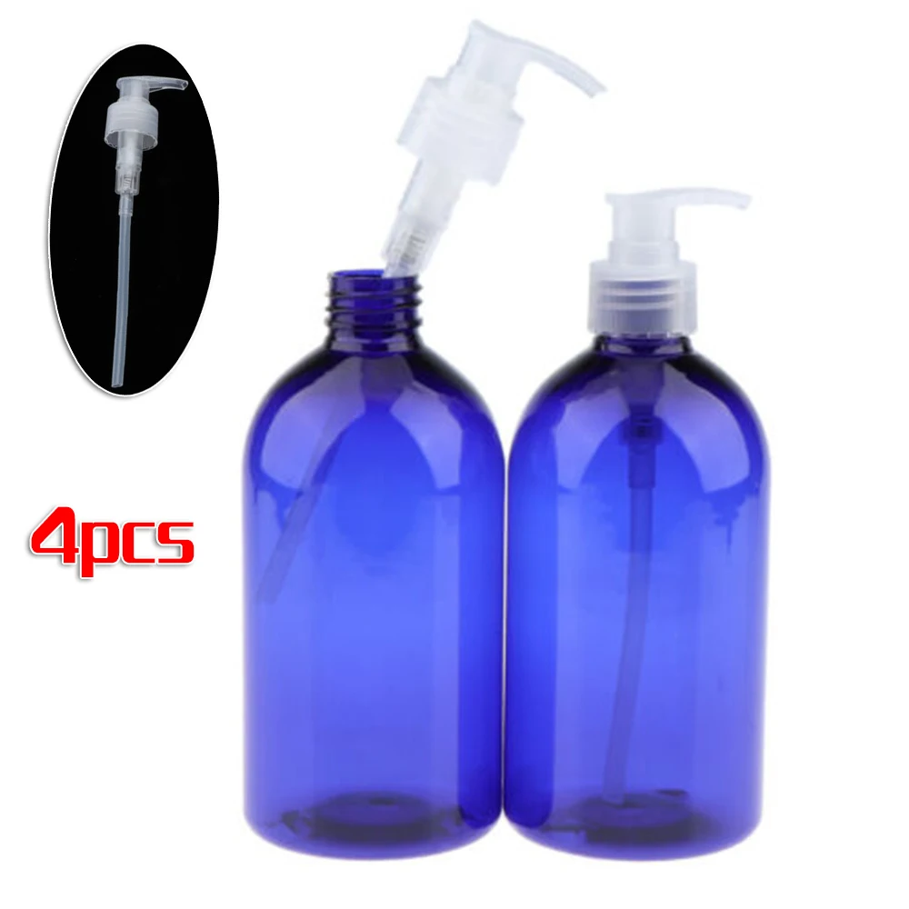 4Pcs Refillable 500ml Pump Bottles Plastic Shampoo Soap Dispenser Containers Empty Lotion Bottles Pump Storage Organize Bottle
4Pcs Refillable 500ml Pump Bottles Plastic Shampoo Soap Dispenser Containers Empty Lotion Bottles Pump Storage Organize Bottle