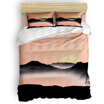 Home Comforter Bedding Set Natural Scenery Theme Sunset Bedding Set 4 Pcs Duvet Cover Bedding Set Luxury
Home Comforter Bedding Set Natural Scenery Theme Sunset Bedding Set 4 Pcs Duvet Cover Bedding Set Luxury