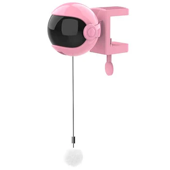 Electric Cat Toy Funny Cat Ball Automatic Lifting Spring Rod Toy Ball Atmosphere Creating Games Interactive Funny Pet Toy Pink
Electric Cat Toy Funny Cat Ball Automatic Lifting Spring Rod Toy Ball Atmosphere Creating Games Interactive Funny Pet Toy Pink