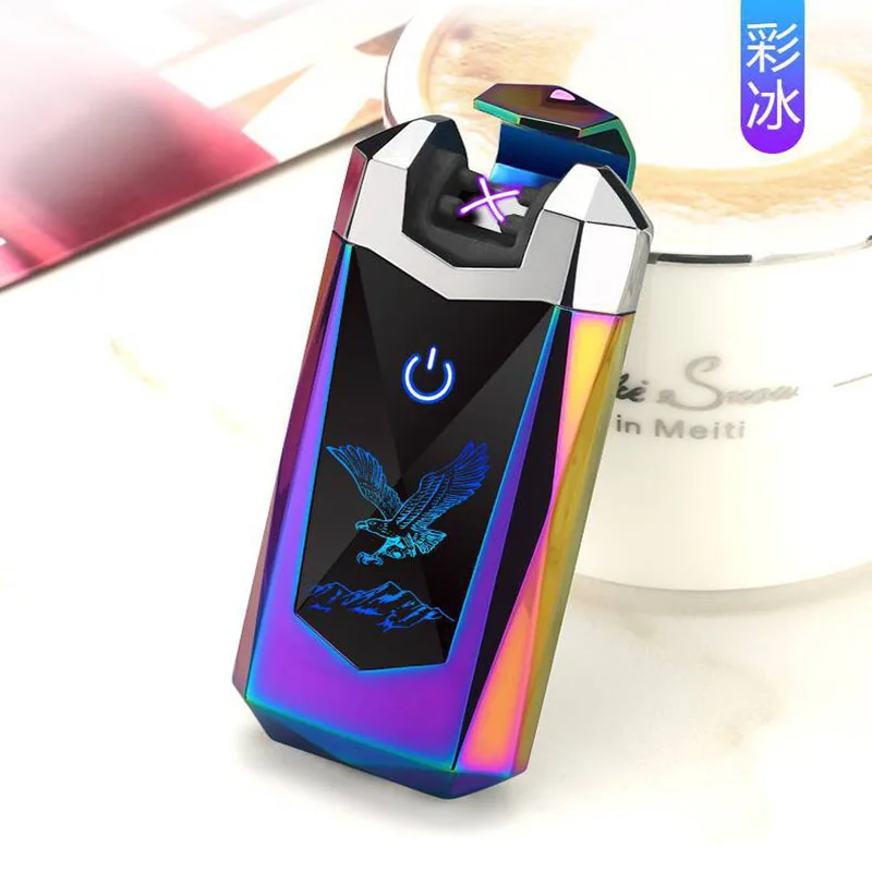 LED Touch Sensor Cigarette Lighter Double Arc Environmental Protection USB Charging Lighter Ultra-thin Cool Cigarette Lighter
LED Touch Sensor Cigarette Lighter Double Arc Environmental Protection USB Charging Lighter Ultra-thin Cool Cigarette Lighter