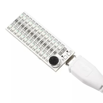 USB Mini Spectrum Light Sound Control Sensitivity Adjustable Durable LED Board LO88
USB Mini Spectrum Light Sound Control Sensitivity Adjustable Durable LED Board LO88