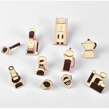 Couple Espresso Accessories Coffee Maker Brooch Mini Coffee Tamper Beautiful Coffee Badge Cafe Gift for Coffee Lovers
Couple Espresso Accessories Coffee Maker Brooch Mini Coffee Tamper Beautiful Coffee Badge Cafe Gift for Coffee Lovers