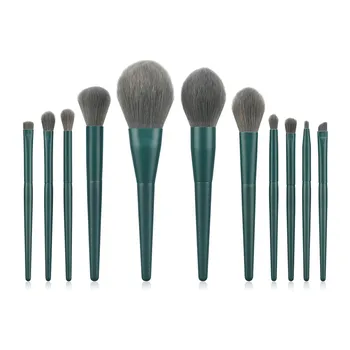 11Pcs makeup brushes blackish green wooden handle for Foundation Powder make up brushes кисти для макияжа beauty tools T11018
11Pcs makeup brushes blackish green wooden handle for Foundation Powder make up brushes кисти для макияжа beauty tools T11018