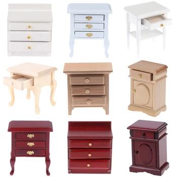 New Miniature Chinese Classical Bedside table Mini Cabinet Bedroom Furniture Kits Home & Living For 1/12 Scale Dollhouse
New Miniature Chinese Classical Bedside table Mini Cabinet Bedroom Furniture Kits Home & Living For 1/12 Scale Dollhouse