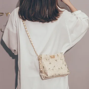 New Arrival Textured Small Bag Female 2020 New Style Fashion This Year Popular Super Fire Lace GIRL'S Chain Bucket Shoulder Bag
New Arrival Textured Small Bag Female 2020 New Style Fashion This Year Popular Super Fire Lace GIRL'S Chain Bucket Shoulder Bag