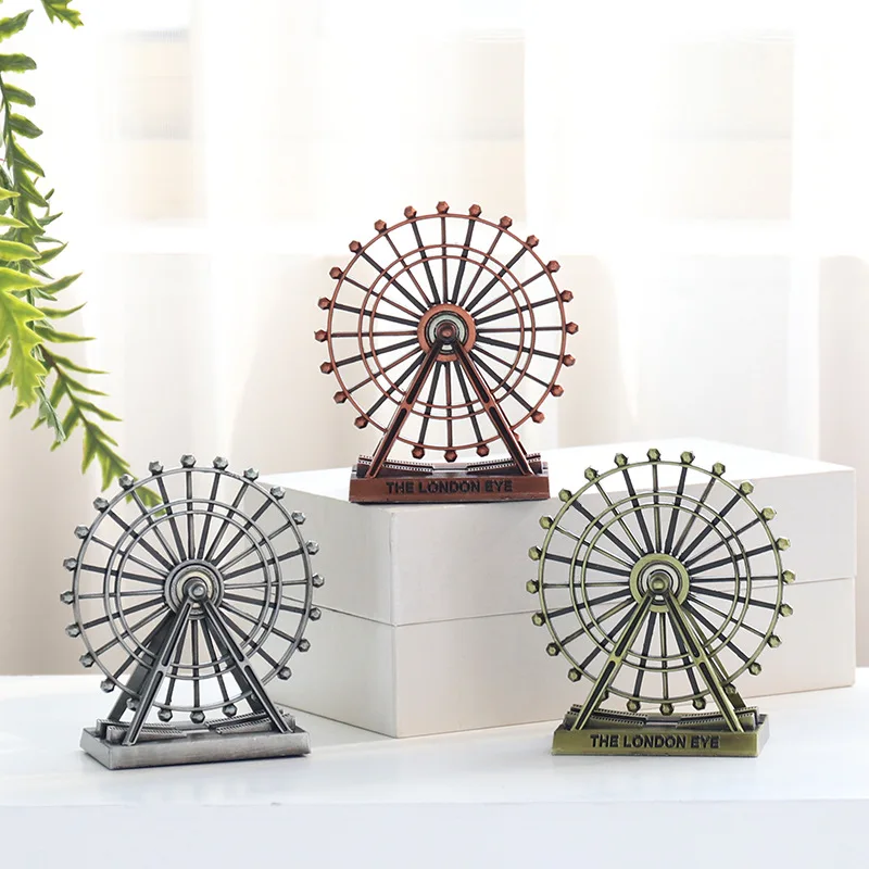 Retro Iron Art Rotary Ferris Wheel Arrangement Creative Home Desktop Decoration Metal Model Crafts
Retro Iron Art Rotary Ferris Wheel Arrangement Creative Home Desktop Decoration Metal Model Crafts