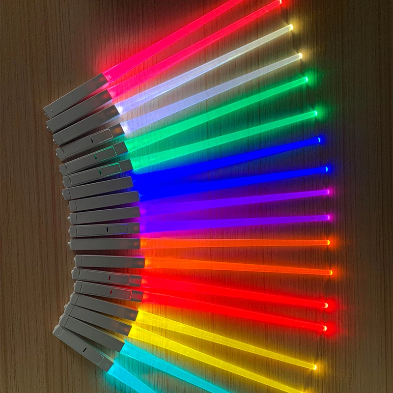 1 Pair LED Lightsaber Chopsticks Reusable Light Up Chopstick Kitchen Party Tableware Creative Durable Light Glowing Chopstick
1 Pair LED Lightsaber Chopsticks Reusable Light Up Chopstick Kitchen Party Tableware Creative Durable Light Glowing Chopstick