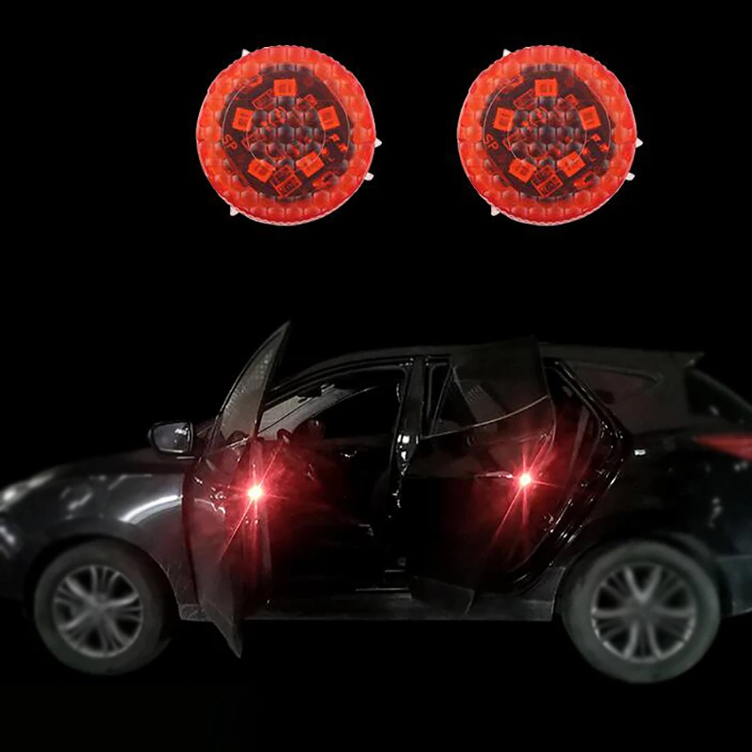 1 Pair Car Door Warning Lights 5 LED, Flashing Light, Built-in Magnetic Sensor, Anti-collision Waterproof Warning Strobe Lights
1 Pair Car Door Warning Lights 5 LED, Flashing Light, Built-in Magnetic Sensor, Anti-collision Waterproof Warning Strobe Lights