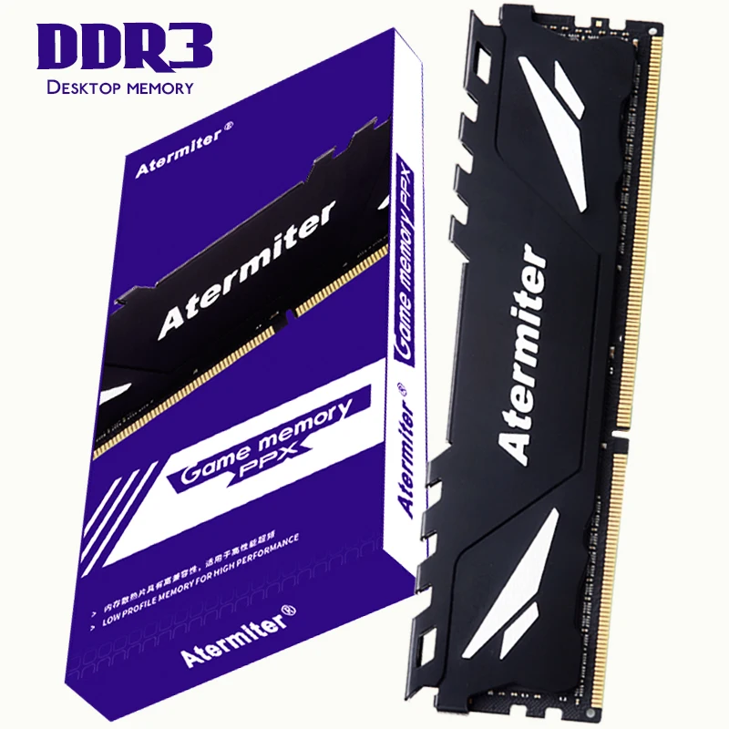 Модуль ОЗУ Atermiter для ПК оперативная память настольного компьютера DDR3 2 ГБ 4 8 PC3 1333