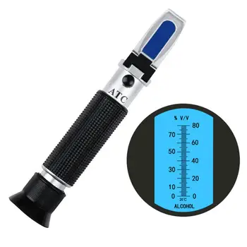 Handheld Sugar 0-80% Food Beverages Drink Juice ATC Content Meter Refractometer Sugar Measuring Tester Detector
Handheld Sugar 0-80% Food Beverages Drink Juice ATC Content Meter Refractometer Sugar Measuring Tester Detector