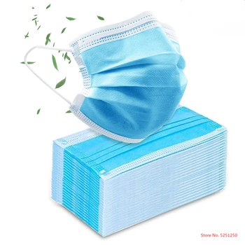 Top Quality Disposable Mask 100pcs 3 Layer PM2.5 Nonwoven Soft Breathable Antiviral Anti Pollution Flu Hygiene Face Mouth Masks
Top Quality Disposable Mask 100pcs 3 Layer PM2.5 Nonwoven Soft Breathable Antiviral Anti Pollution Flu Hygiene Face Mouth Masks