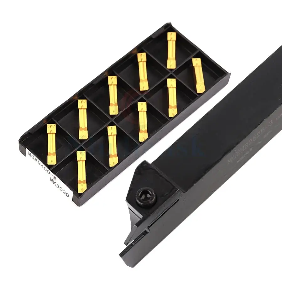 Нож MGEHR2525 для резки пазов с внешним диаметром, режущий резец, нож со встроенным пазом + износостойкое упрочненное режущее лезвие MGMN 
Нож MGEHR2525 для резки пазов с внешним диаметром, режущий резец, нож со встроенным пазом + износостойкое упрочненное режущее лезвие MGMN