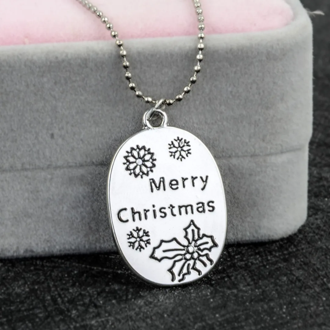 merry christmas new year gift vintage snowflake deer elk heart