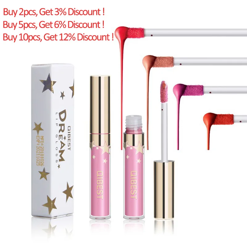 Qibest Matte Nude Lipstick Waterproof Sexy Red Long Lasting Lip Gloss Liquid Lipstick Lipkit Pigment Lips Makeup Korea Cosmetics
Qibest Matte Nude Lipstick Waterproof Sexy Red Long Lasting Lip Gloss Liquid Lipstick Lipkit Pigment Lips Makeup Korea Cosmetics