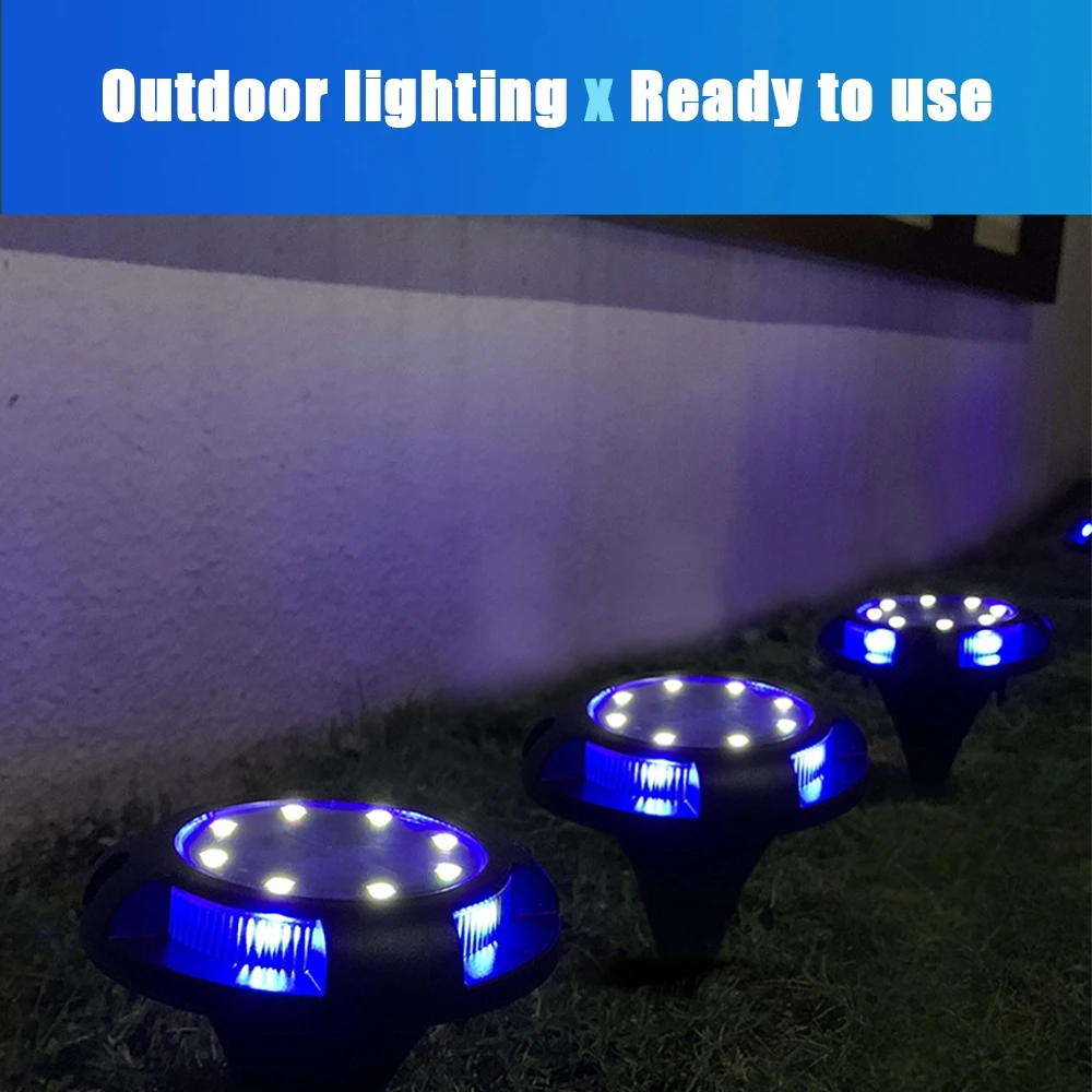 New LED Solar Power Buried Light Under Ground Lamp Path Way Garden Decking White Warm White Light Lawn Lamp Outdoor Lighting
New LED Solar Power Buried Light Under Ground Lamp Path Way Garden Decking White Warm White Light Lawn Lamp Outdoor Lighting