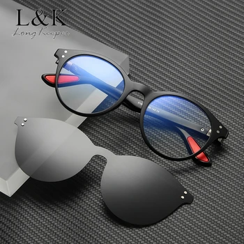 Men Polarized Clip On Sunglasses Retro Round Eyeglasses Frame Clear Lens Optical Eyewear Frame Cool UV400 Driving Goggles Oculos
Men Polarized Clip On Sunglasses Retro Round Eyeglasses Frame Clear Lens Optical Eyewear Frame Cool UV400 Driving Goggles Oculos
