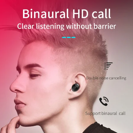 XG12 TWS Wireless Bluetooth 5.0 Earphone Stereo HIFI Sound Sport Earphones Handsfree In Ear Gaming Headset With Mic
XG12 TWS Wireless Bluetooth 5.0 Earphone Stereo HIFI Sound Sport Earphones Handsfree In Ear Gaming Headset With Mic