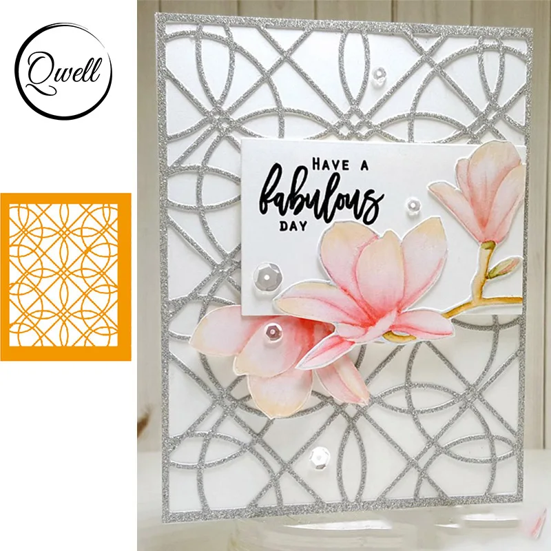 QWELL Background Metal Cutting Dies for Scrapbooking and Card Making Paper Craft 2019 New Embossing die cuts
QWELL Background Metal Cutting Dies for Scrapbooking and Card Making Paper Craft 2019 New Embossing die cuts