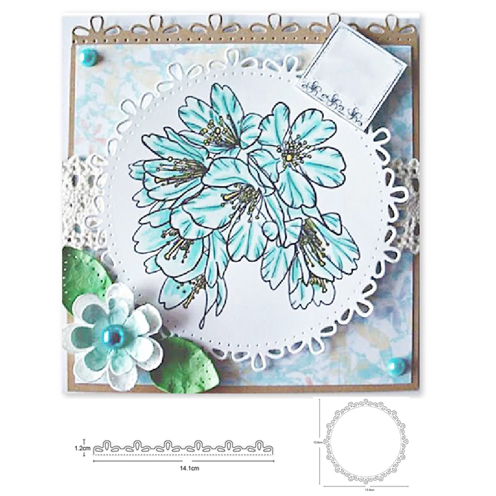 Disc Round Lace Circle-shaped Background Frame DIY Scrapbook Album Paper Card Metal Decor Embossing Die Cutting Dies 2020 New
Disc Round Lace Circle-shaped Background Frame DIY Scrapbook Album Paper Card Metal Decor Embossing Die Cutting Dies 2020 New