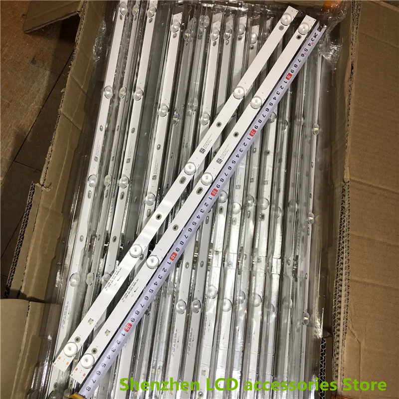 580mm 5 lamps For MS-L1598 V1 32DN 2*5_3030_300MA_30V 6V 32inch use aluminium 100%new LCD TV backlight bar
580mm 5 lamps For MS-L1598 V1 32DN 2*5_3030_300MA_30V 6V 32inch use aluminium 100%new LCD TV backlight bar