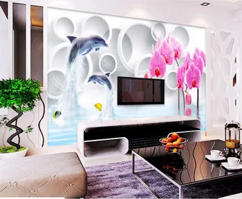 CJSIR Custom Photo Wallpaper Mural Wall Sticky Dolphin Butterfly Rondo 3D TV Wall Papel De Parede Wallpaper for Walls Decors
CJSIR Custom Photo Wallpaper Mural Wall Sticky Dolphin Butterfly Rondo 3D TV Wall Papel De Parede Wallpaper for Walls Decors
