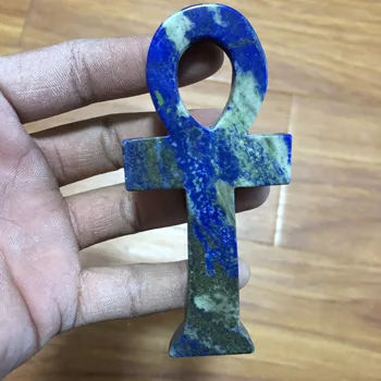 1PCS natural lapis lazuli hand-carved angel halo cross
1PCS natural lapis lazuli hand-carved angel halo cross