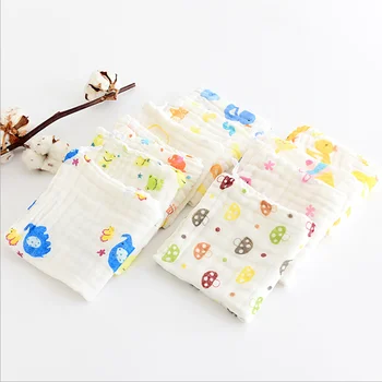 Newborn Infant Mushroom Kerchief Cotton Bibs Six-layer Gauze Small Handkerchief Baby Face Wash Feeding Small Tower Infant
Newborn Infant Mushroom Kerchief Cotton Bibs Six-layer Gauze Small Handkerchief Baby Face Wash Feeding Small Tower Infant